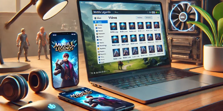 Mobile Legends Saved Video Location
