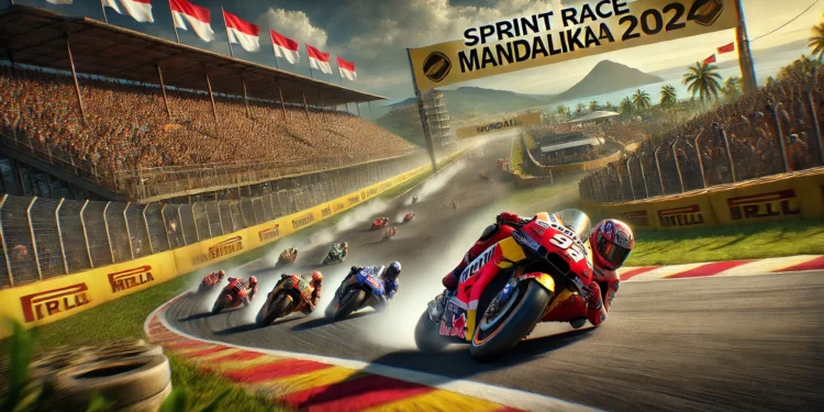 Sprint Race Mandalika 2024 Penuh Drama