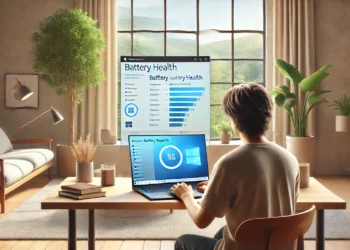 cara cek kesehatan baterai laptop