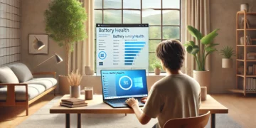 cara cek kesehatan baterai laptop