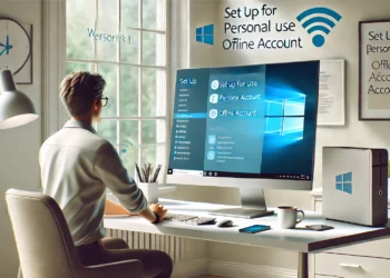 cara setup windows lokal