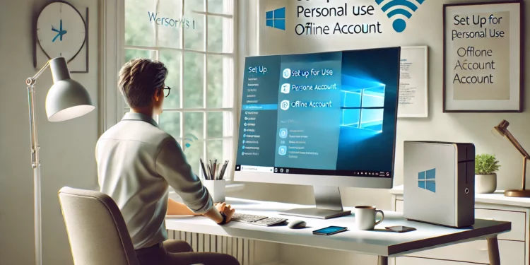 cara setup windows lokal