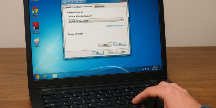 Cara Mengganti Bahasa di Laptop Windows 7