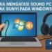 Cara Mengatasi Sound PC Tidak Bunyi Windows 7