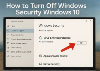 Cara Mematikan Windows Security Windows 10