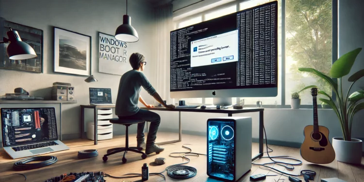 windows boot manager tidak bisa di enter