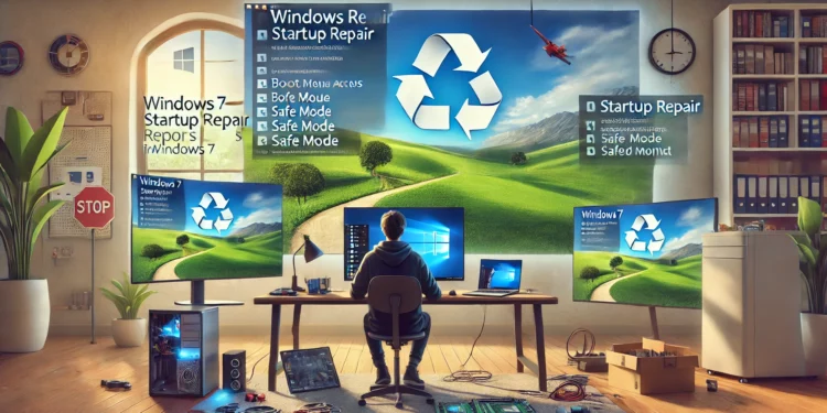 Cara Mengatasi Startup Repair Windows 7 yang Berulang Ulang