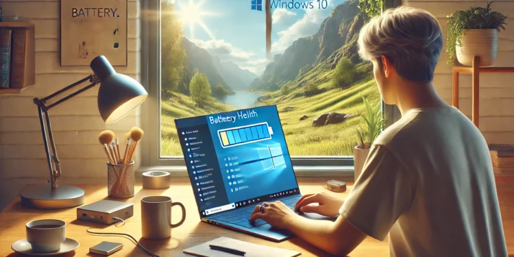 Cara Cek Kesehatan Baterai Laptop Windows 10