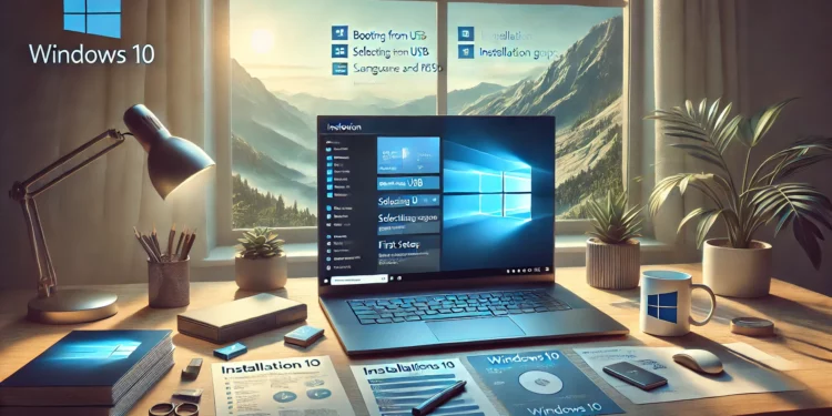Langkah Langkah Menginstal Windows 10