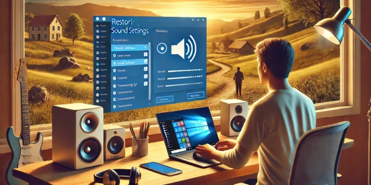 Cara Mengembalikan Suara Laptop yang Hilang pada Windows 10