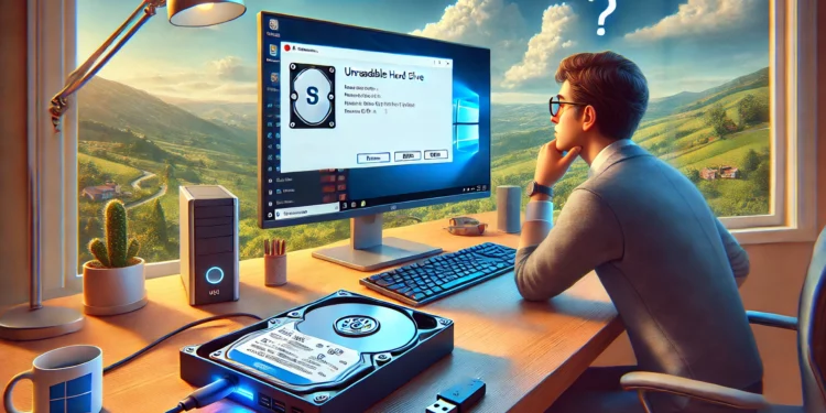 Hardisk Tidak Terbaca di Windows 10