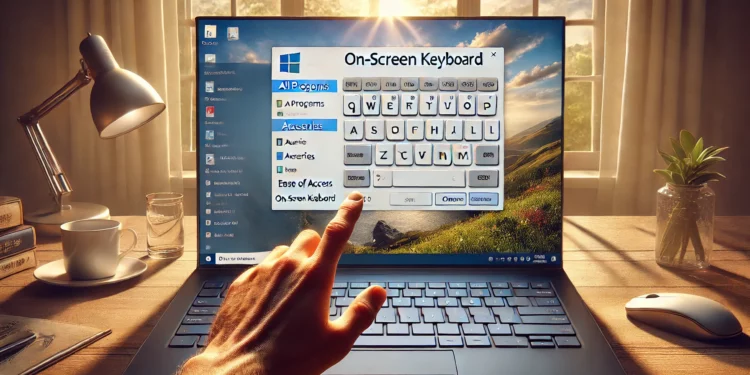 Cara Menampilkan Keyboard di Layar Laptop Windows 7