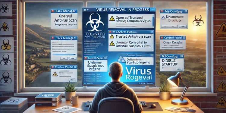 Cara Menghapus Virus di Komputer Windows 7