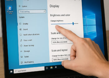 Cara Mengatur Brightness Windows 10