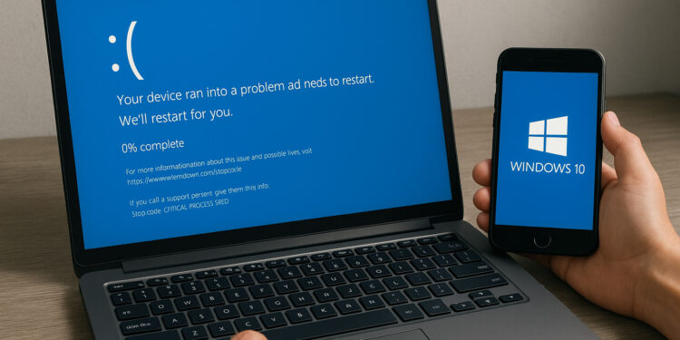 Cara Mengatasi Laptop Blue Screen Windows 10