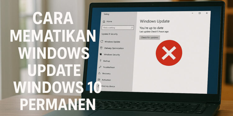 Cara Mematikan Windows Update Windows 10 Permanen
