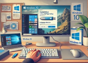 Instal Windows 10 Dengan Flashdisk