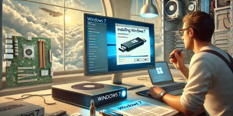 Instal Windows 7 Dengan Flashdisk