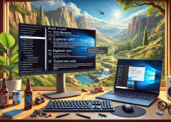 Cara Mengatasi Black Screen Windows 10