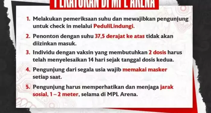 Peraturan Turnamen Mobile Legends