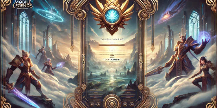 Sertifikat Turnamen Mobile Legends