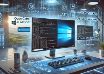 Cara Aktivasi Windows 10 Dengan CMD