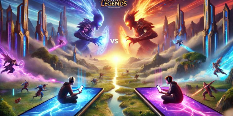 Mobile Legends Tablet vs Phone