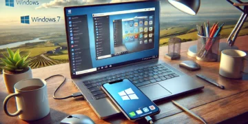 Cara Menampilkan Layar HP ke Laptop Windows 7