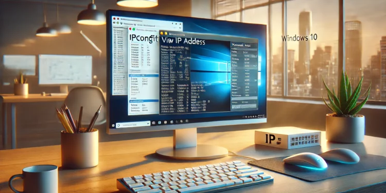 Cara Melihat IP Address Komputer Windows 10