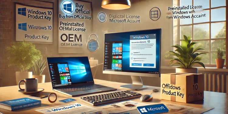 Cara Mendapatkan Product Key Windows 10