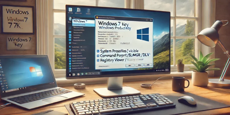 Cara Melihat Product Key Windows 7