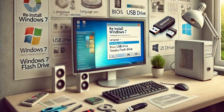 Cara Install Ulang Windows 7 Dengan Flashdisk