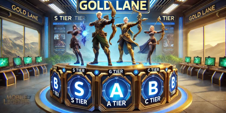 Mobile Legends Tier List Gold Lane