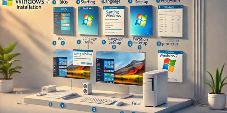 Langkah Langkah Instalasi Windows 7