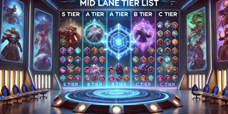 Mobile Legends Tier List Mid Lane