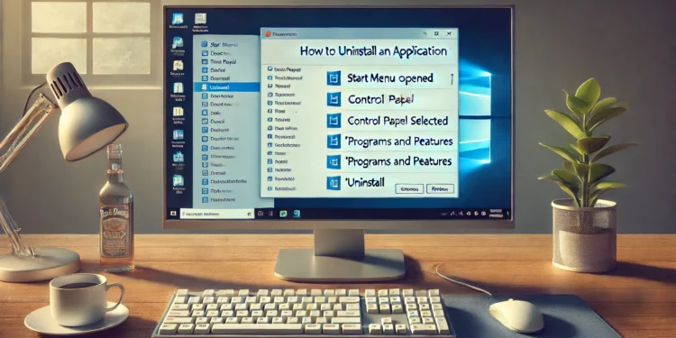 Cara Uninstal Aplikasi di Windows 7