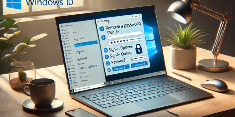 Cara Menghilangkan Password di Windows 10