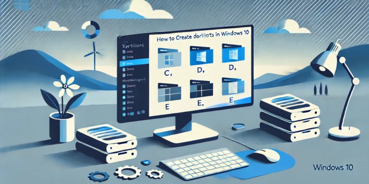 Cara Membuat Partisi di Windows 10