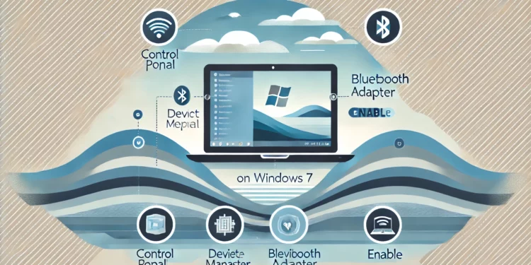 Cara Mengaktifkan Bluetooth di Windows 7