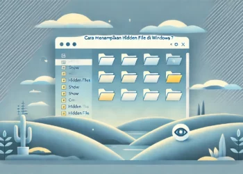 Cara Menampilkan Hidden File di Windows 7