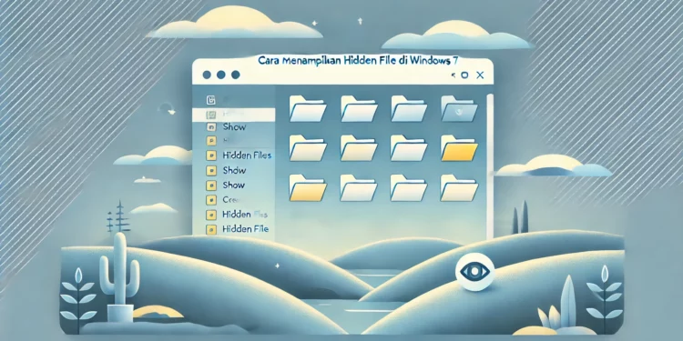 Cara Menampilkan Hidden File di Windows 7