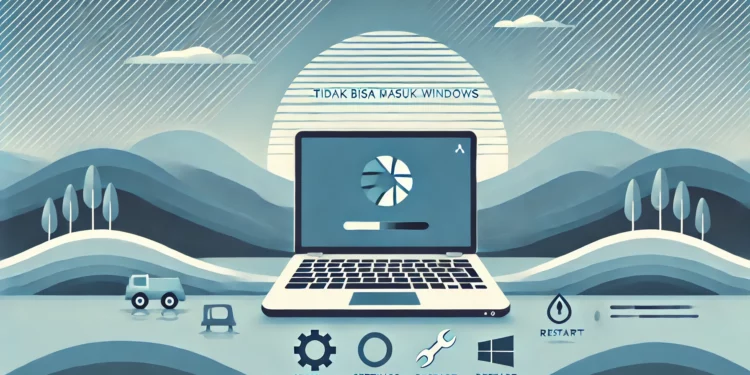 Laptop Tidak Bisa Masuk Windows