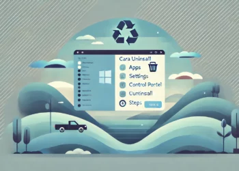 Cara Uninstall Aplikasi Windows