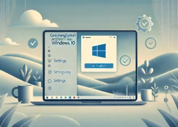 Menghilangkan Activate Windows 10