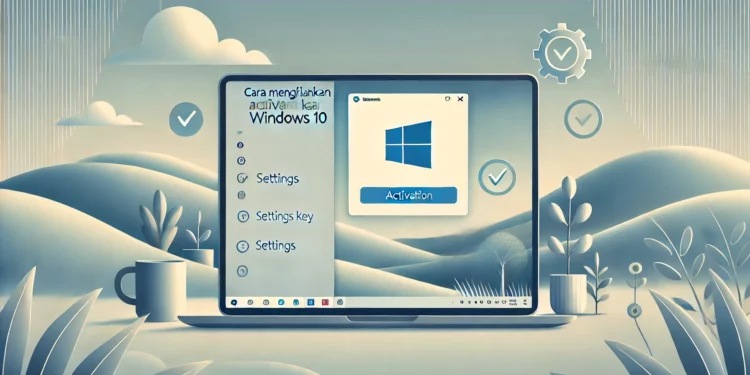 Menghilangkan Activate Windows 10