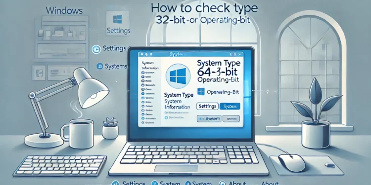 Cara Melihat Versi Windows Bit