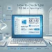 Cara Melihat Versi Windows Bit