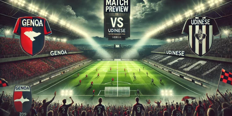 Pertandingan Genoa vs Udinese