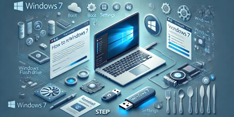 Cara Instal Ulang Windows 7 Flashdisk