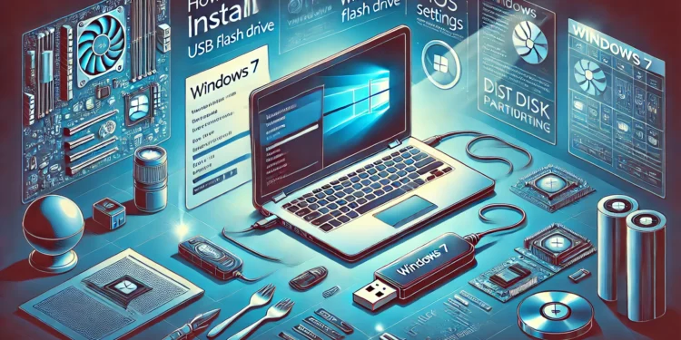 Instal Windows 7 Flashdisk
